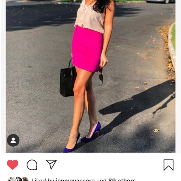 Helmut Lang pink mini skirt - Picture 4 of 4